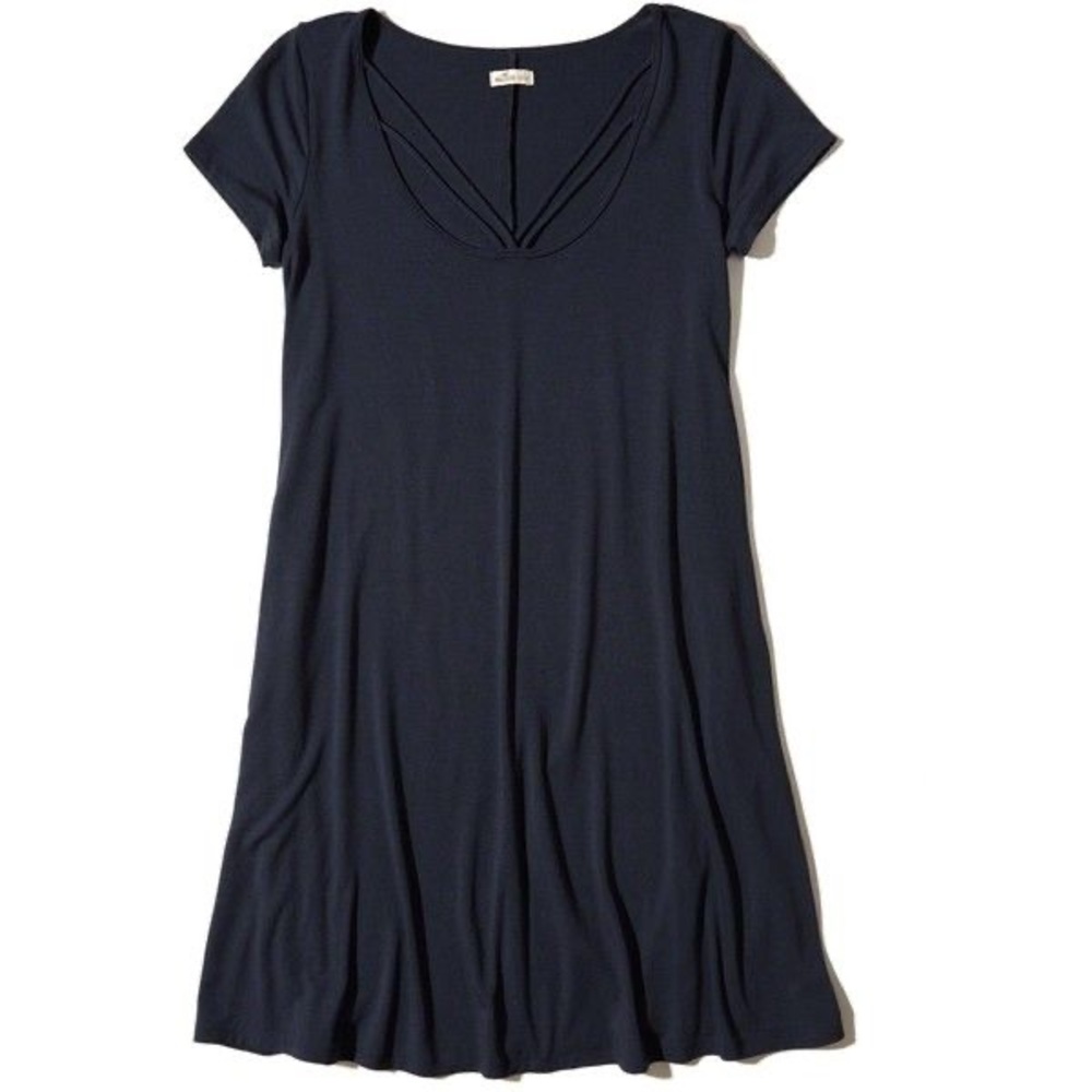 Hollister Strappy Swing T-Shirt Dress